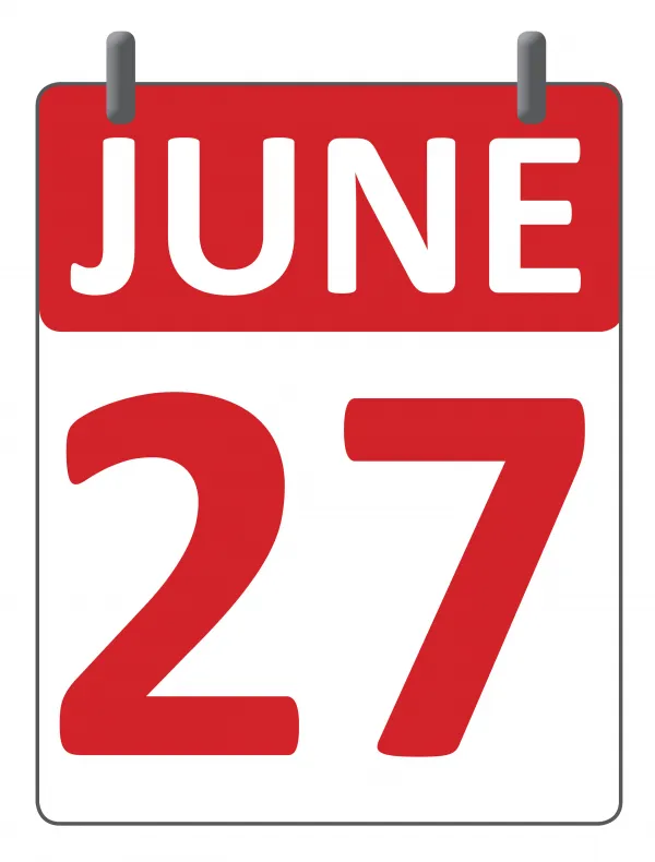 27 June