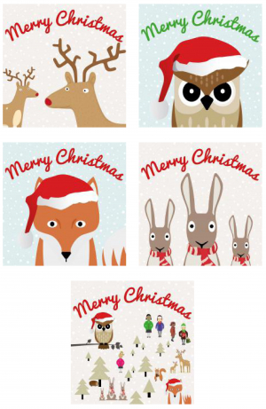 Mary Hare Christmas Cards 2017