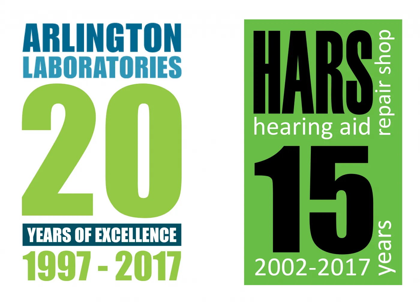 Double anniversary logo