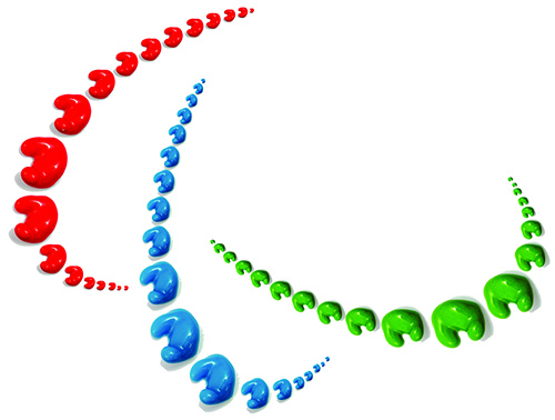 Paralympic symbol thumb